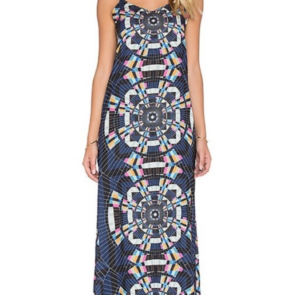 Mara Hoffman / Geometric print Maxi Dress